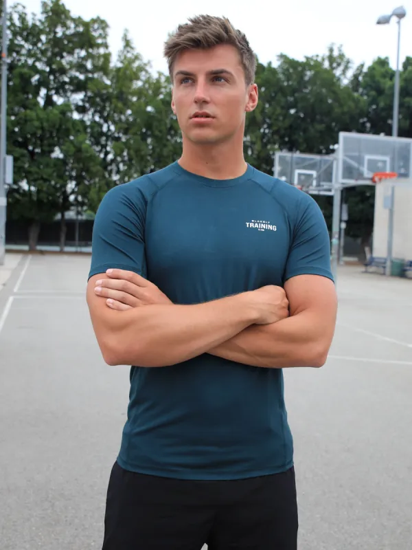 Slim Training T-Shirt - Teal Green sold by Blakely