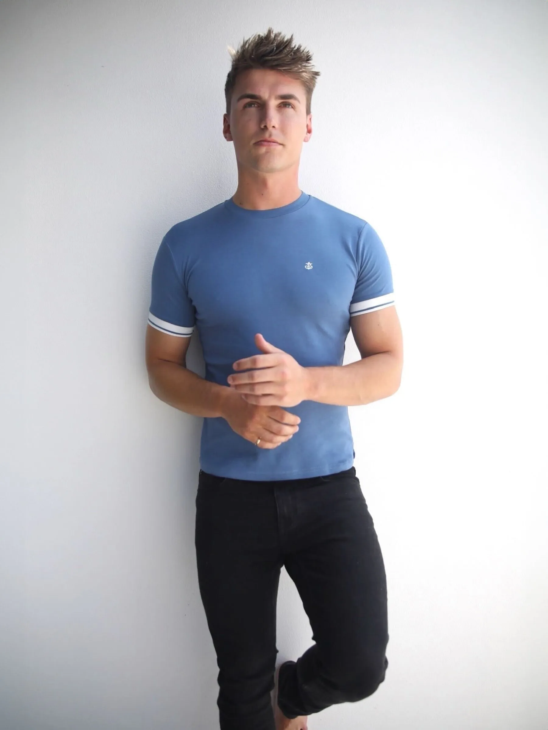 Paolo T-Shirt - Blue sold by Blakely product image thumbnail 5