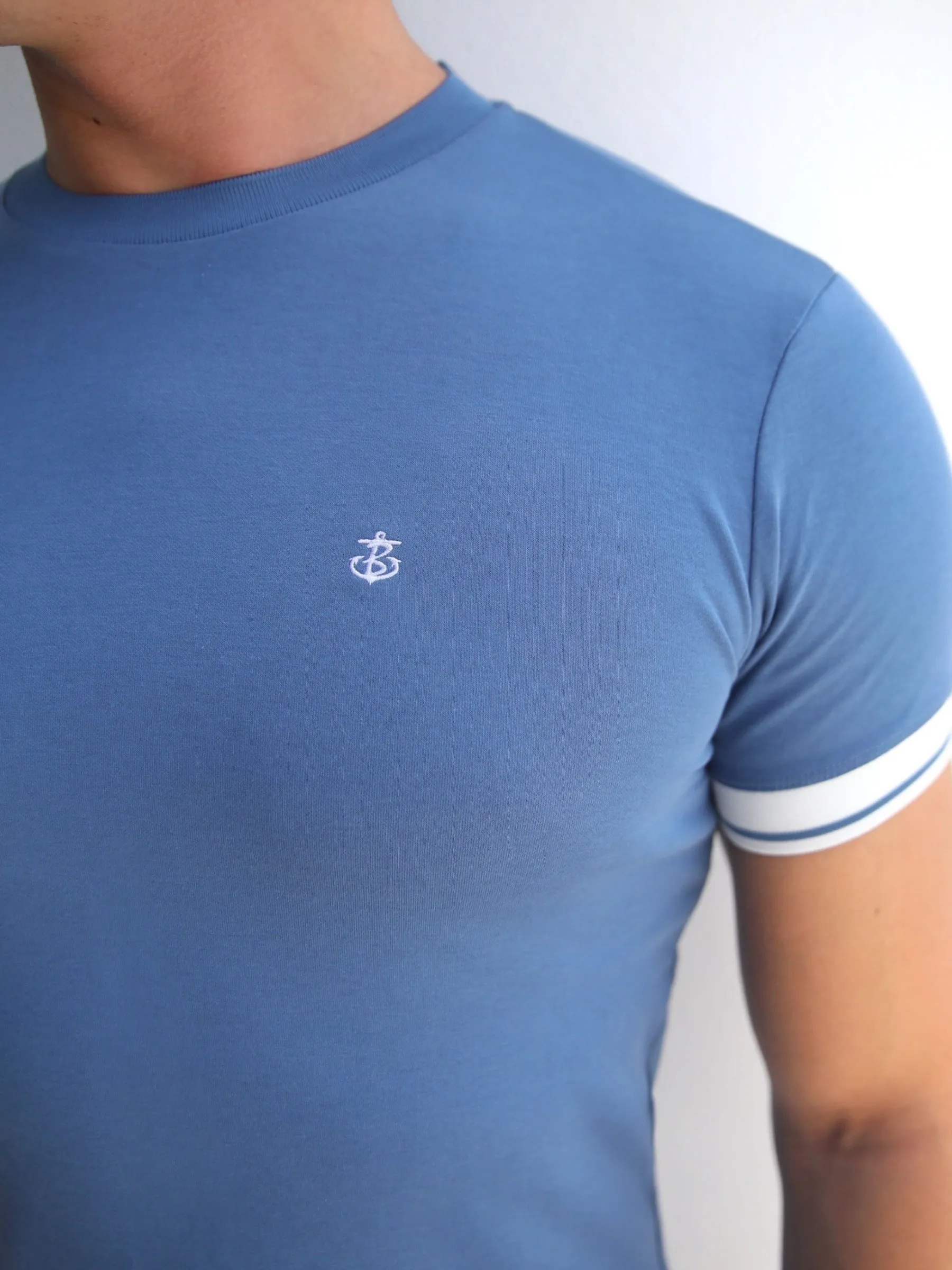 Paolo T-Shirt - Blue sold by Blakely product image thumbnail 4