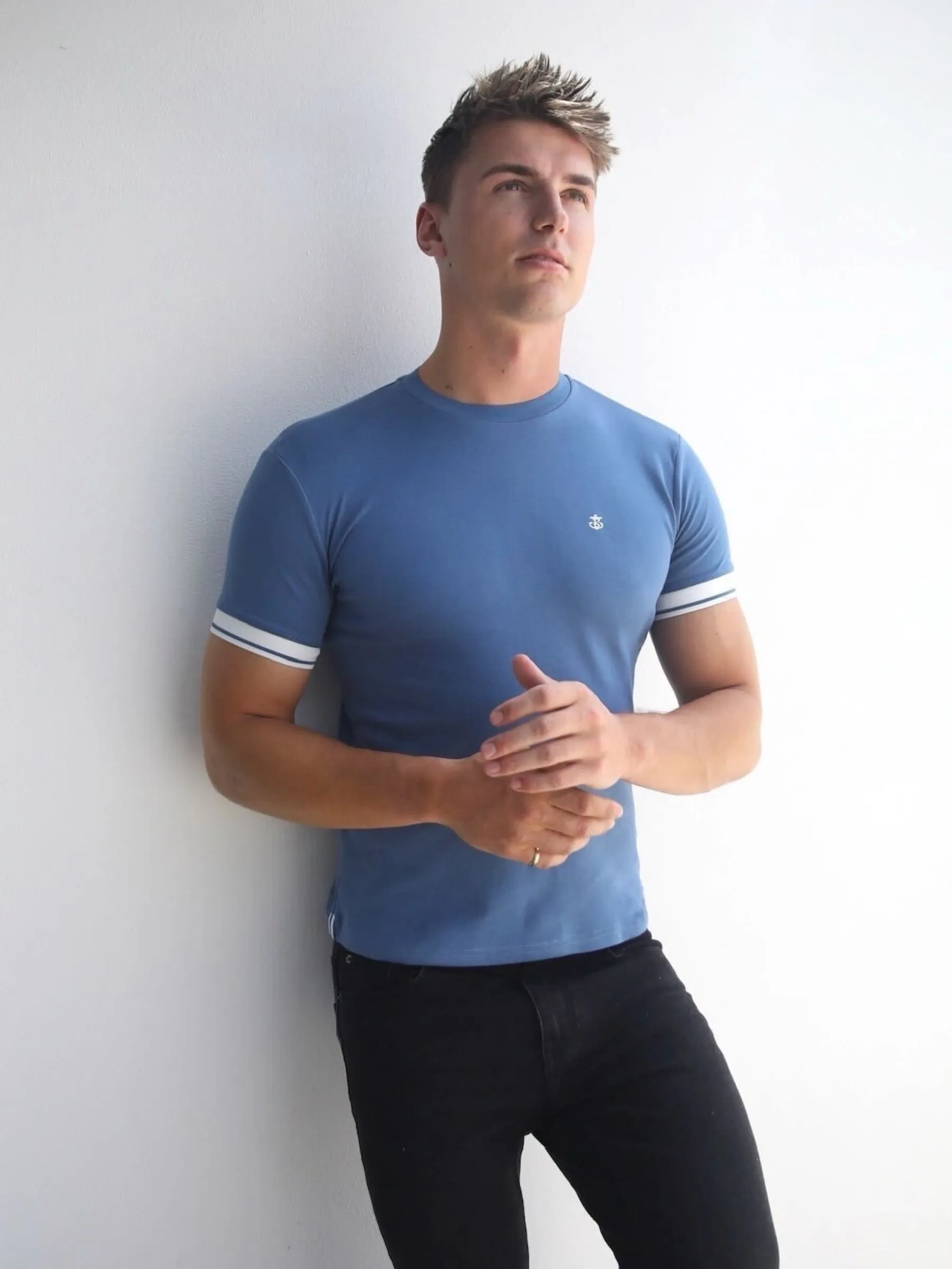 Paolo T-Shirt - Blue sold by Blakely product image thumbnail 2