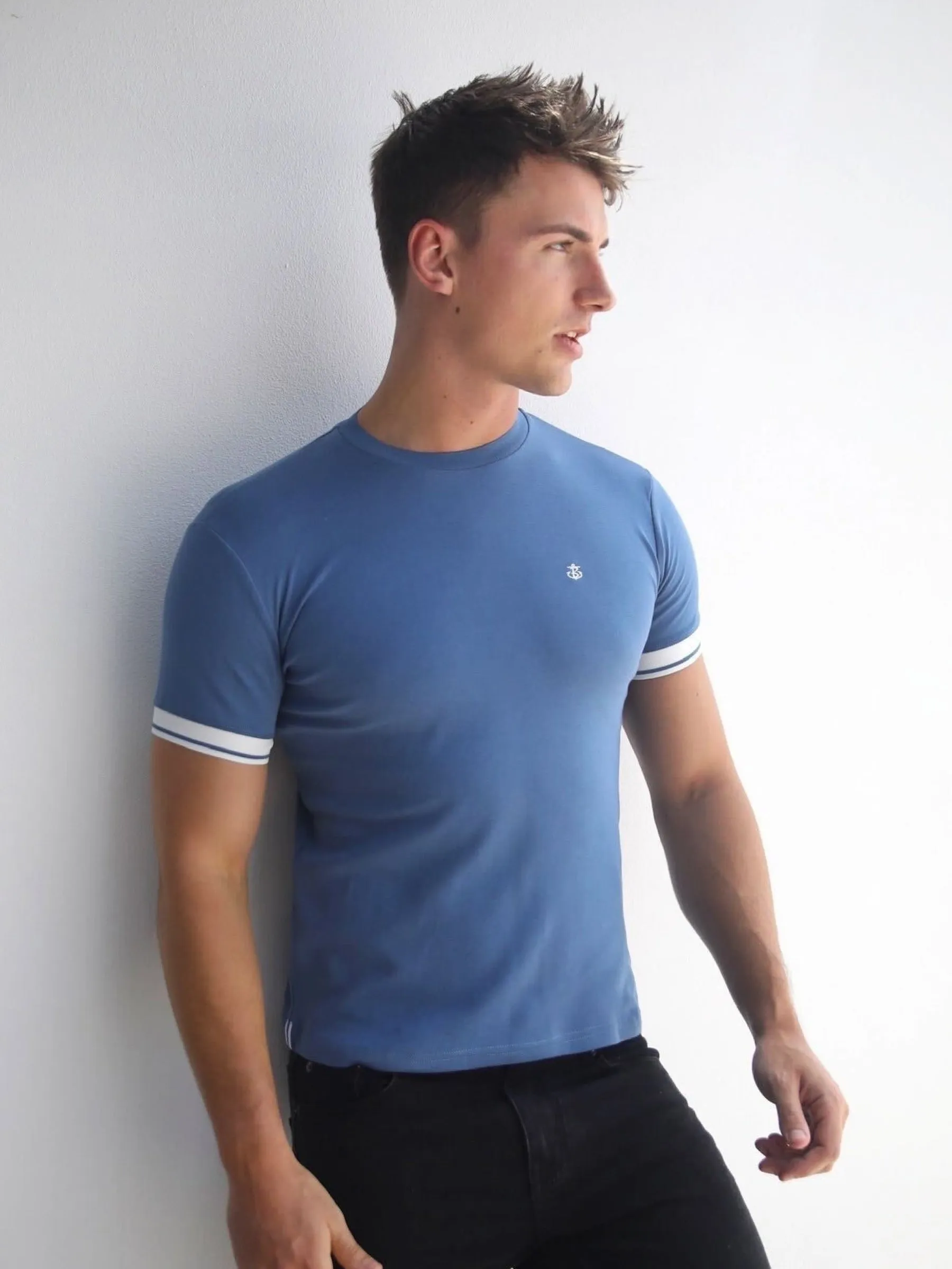 Paolo T-Shirt - Blue sold by Blakely product image thumbnail 3