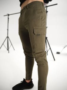 Cargo Trousers - Dark Khaki sold by Blakely
