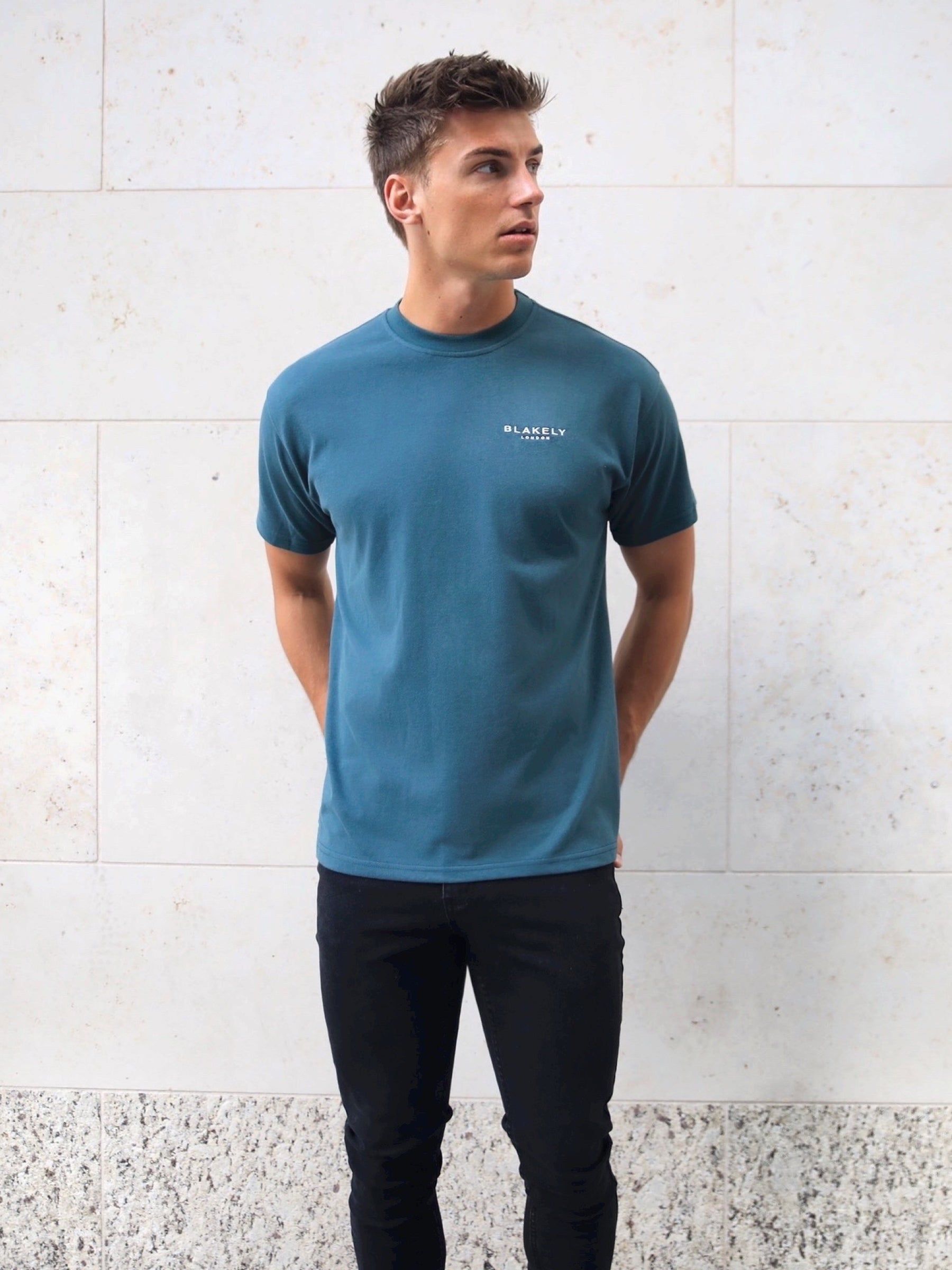 Universal Relaxed T-Shirt - Teal Green sold by Blakely product image thumbnail 2