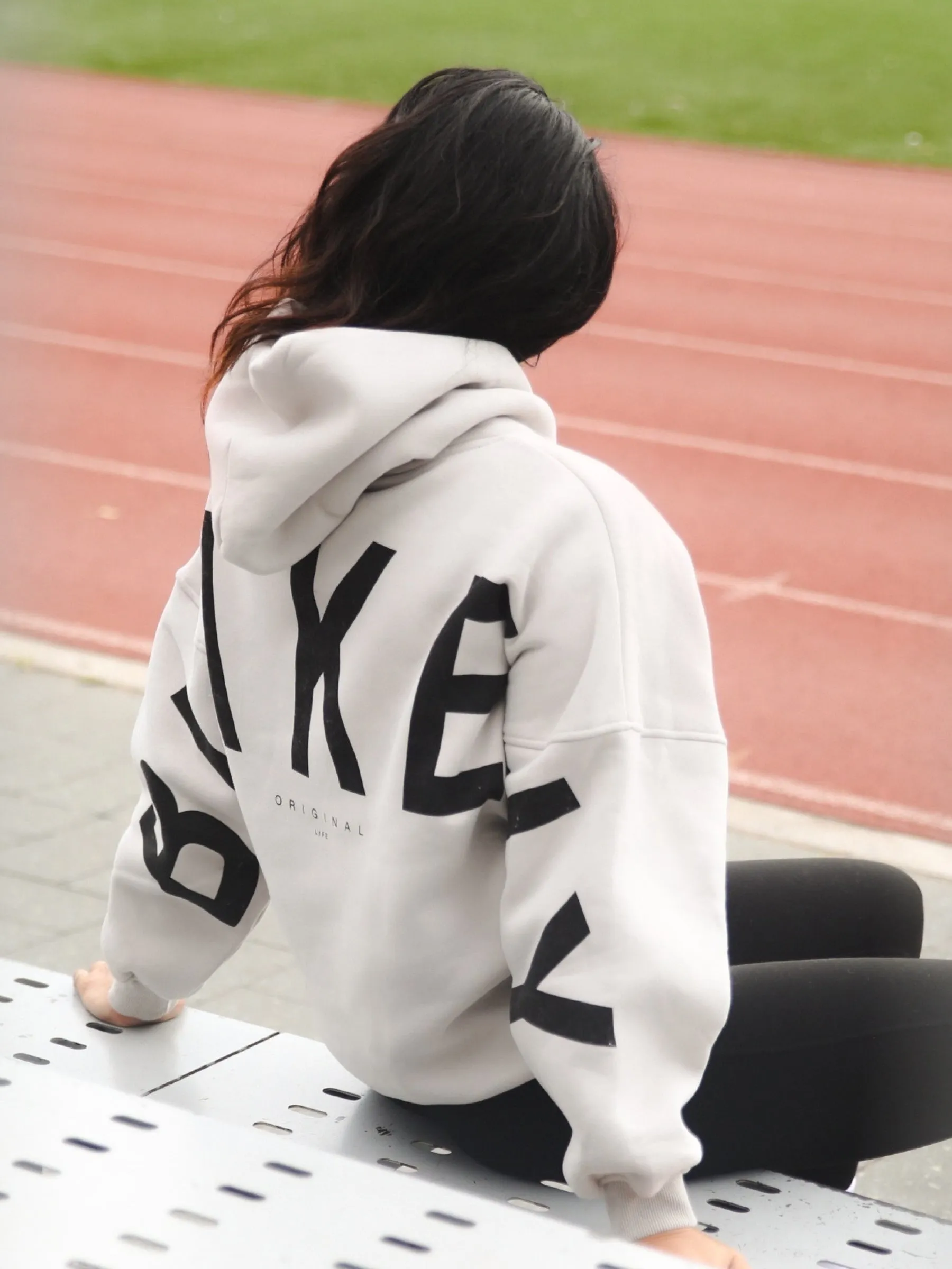 Isabel Oversized Hoodie - Stone sold by Blakely product image thumbnail 2