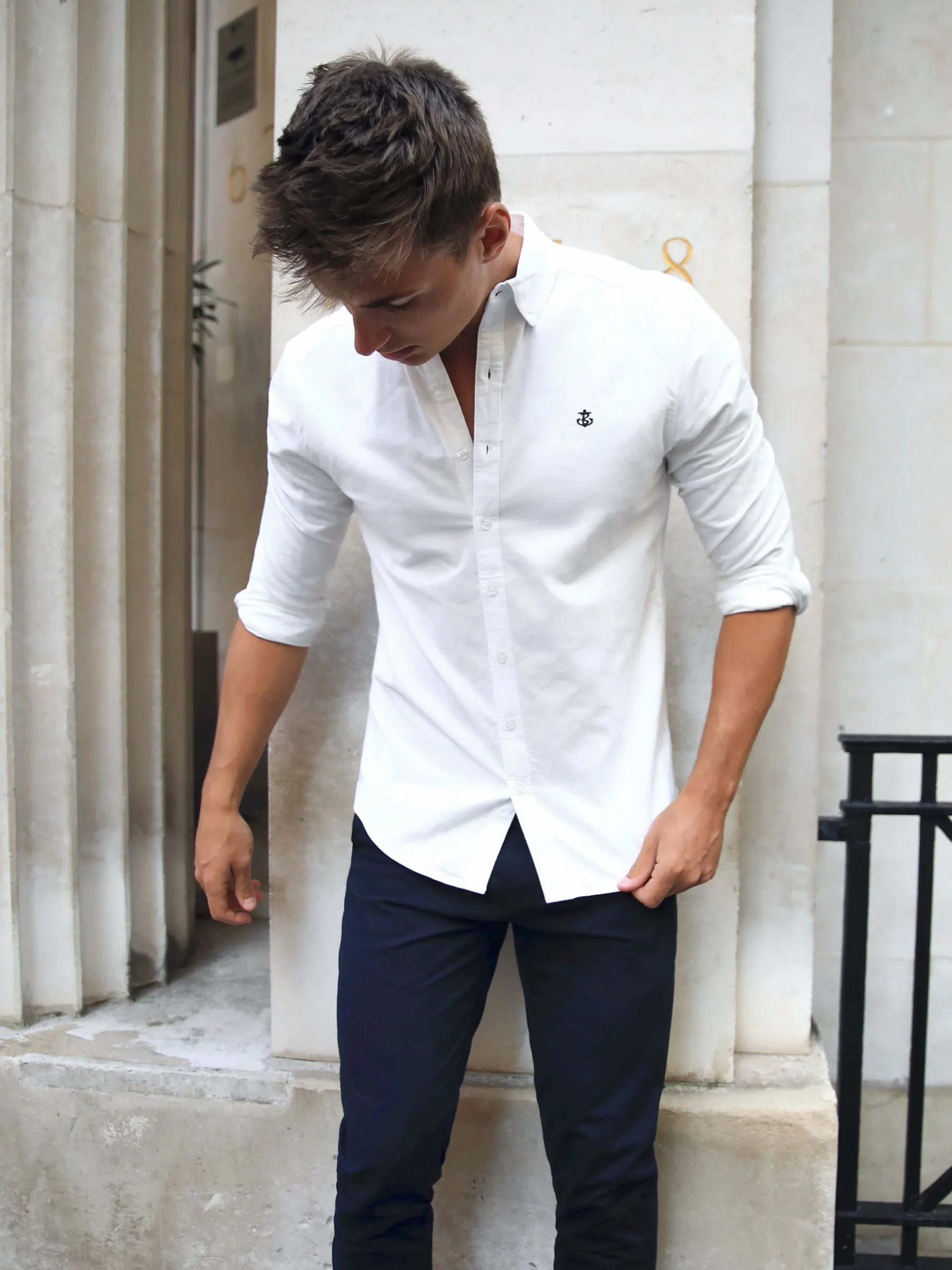 Lisbon Shirt - Off White sold by Blakely product image thumbnail 4