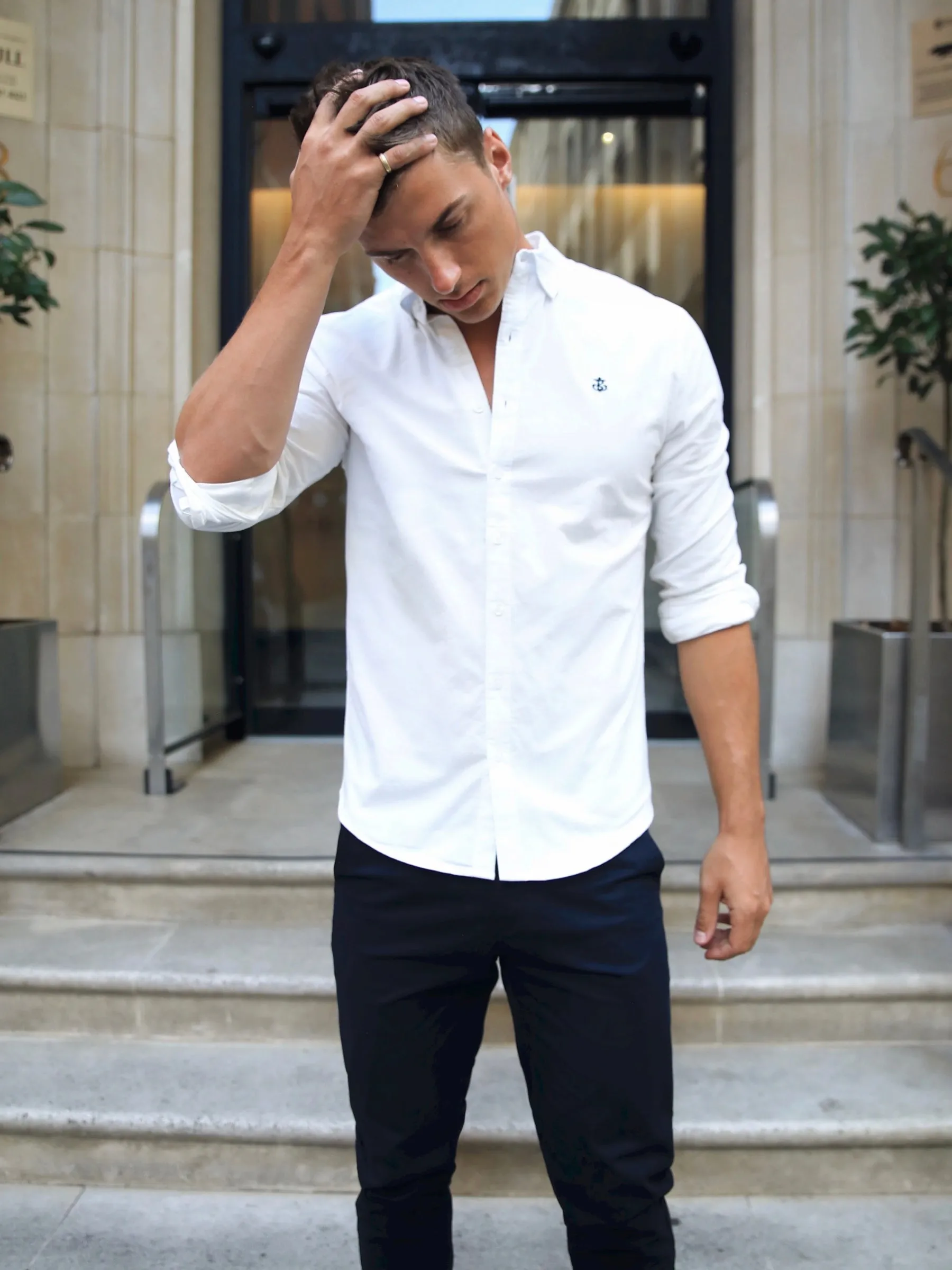 Lisbon Shirt - Off White sold by Blakely product image thumbnail 3