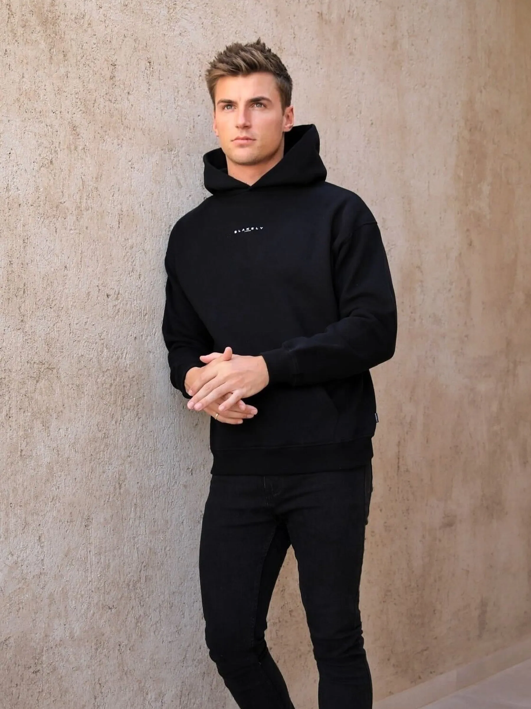 Evolved Lite Relaxed Hoodie - Black sold by Blakely product image thumbnail 2