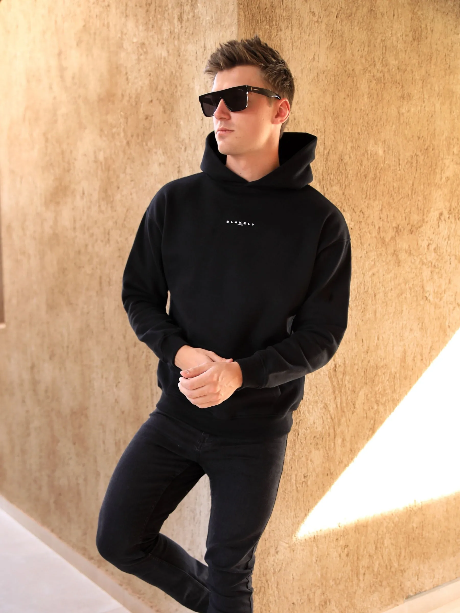 Evolved Lite Relaxed Hoodie - Black sold by Blakely product image thumbnail 3