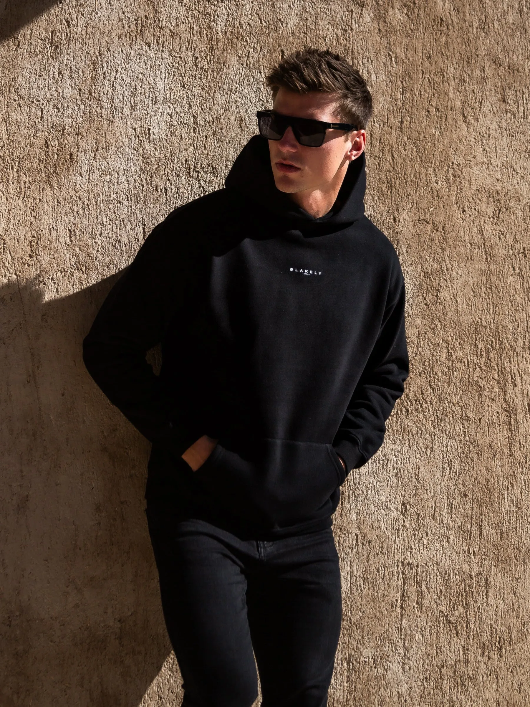 Evolved Lite Relaxed Hoodie - Black sold by Blakely product image thumbnail 5