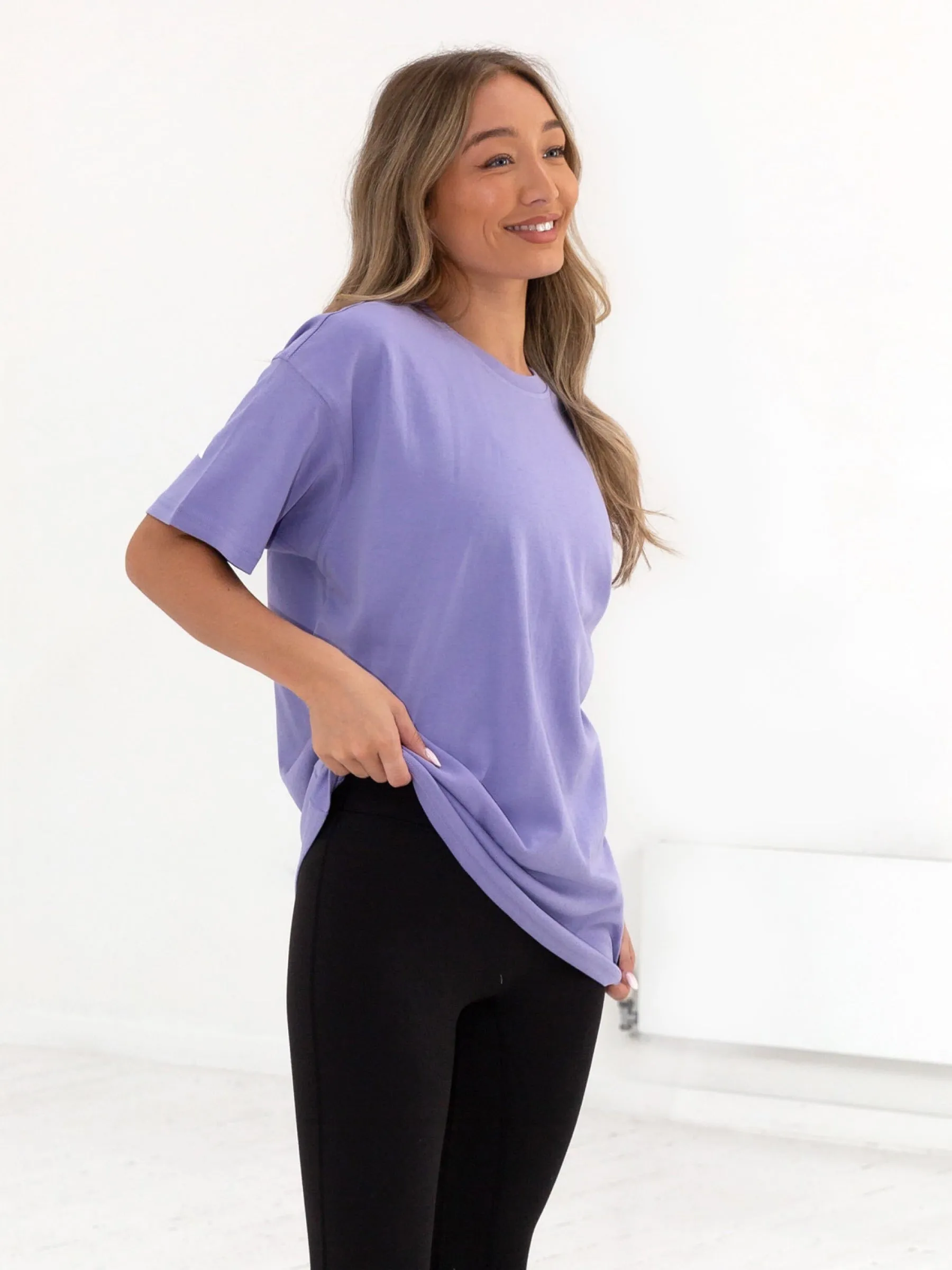 Isabel Oversized T-Shirt - Violet sold by Blakely product image thumbnail 3