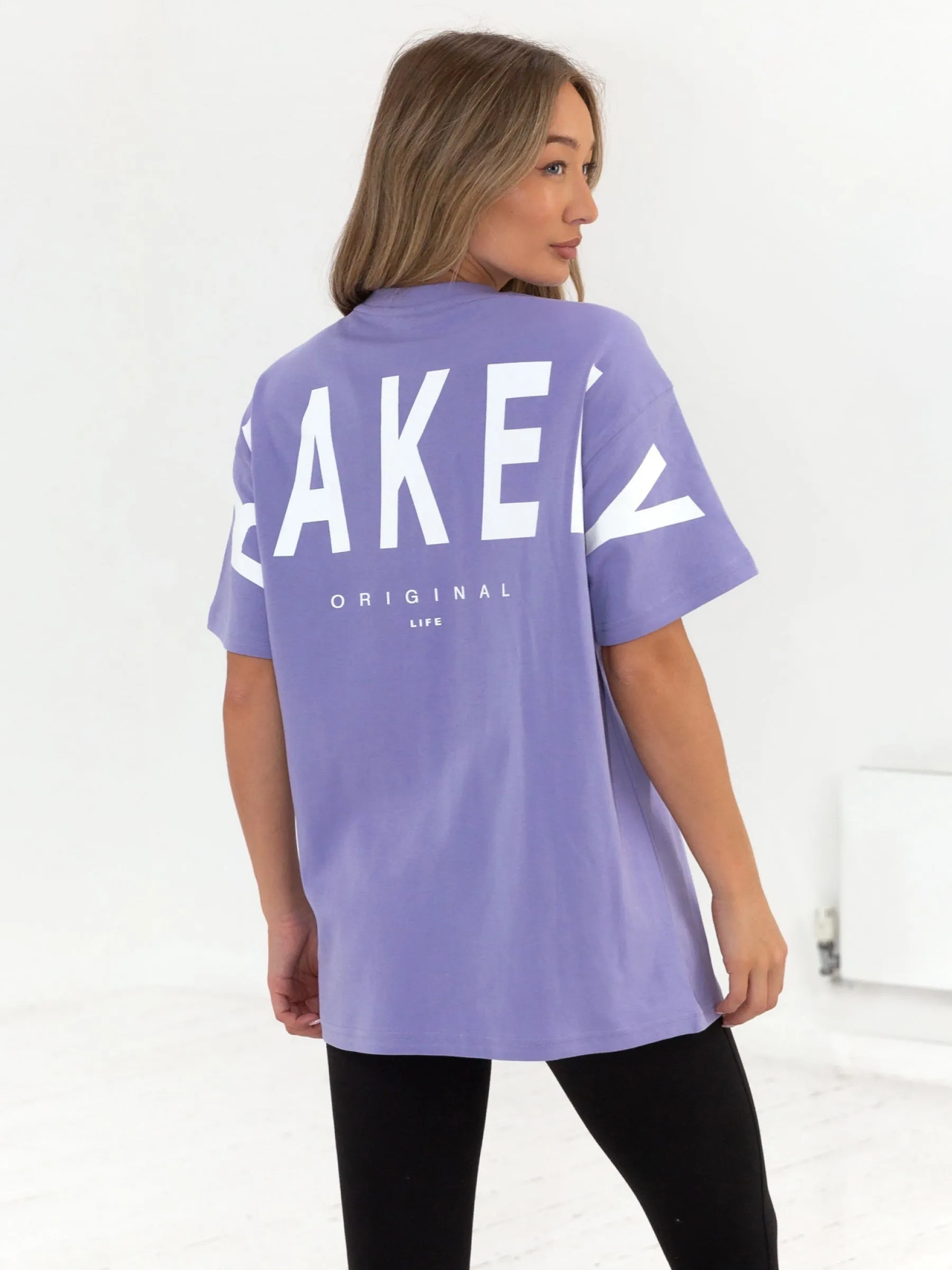 Isabel Oversized T-Shirt - Violet sold by Blakely