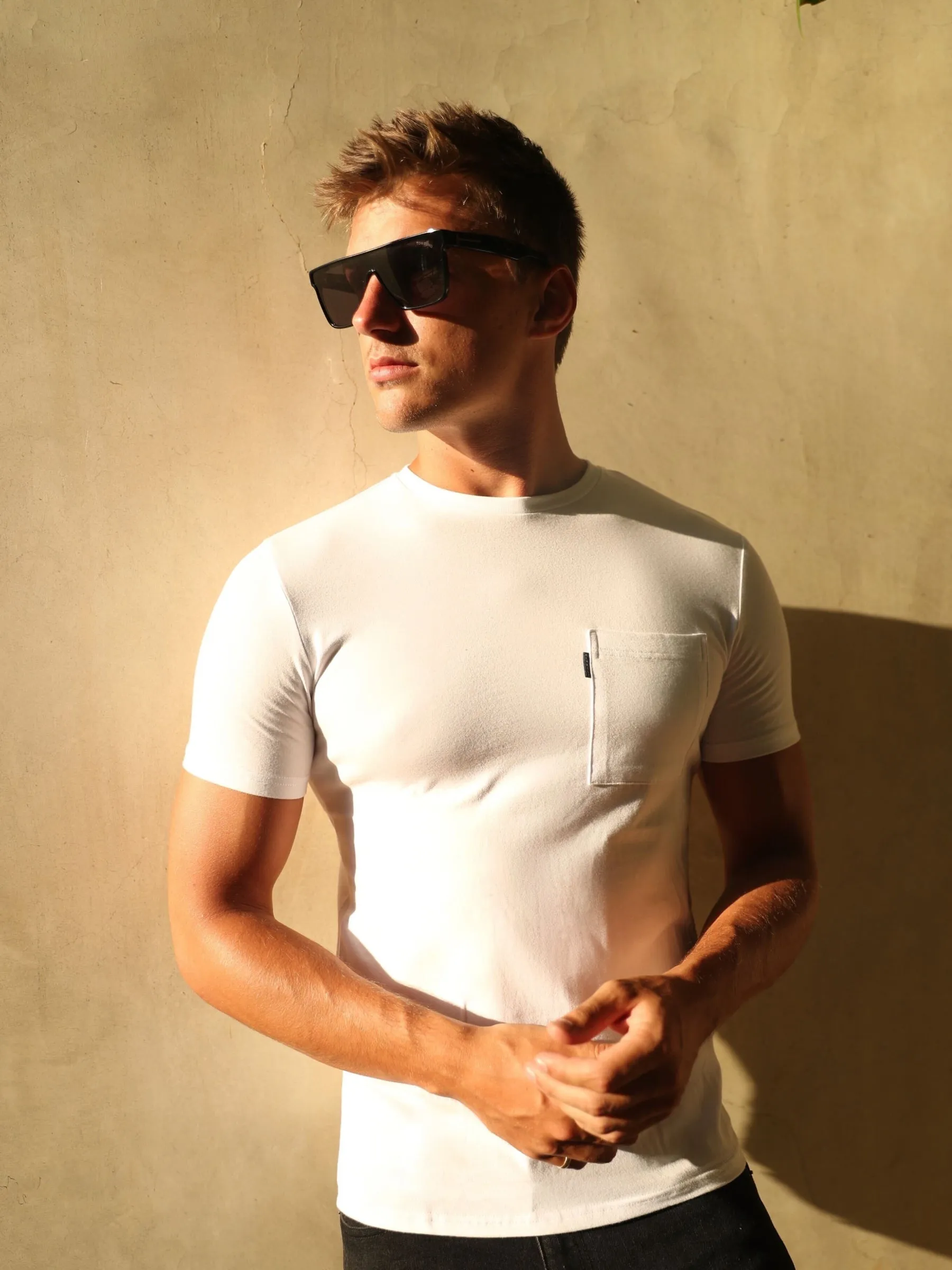 Pocket T-Shirt - White sold by Blakely product image thumbnail 3
