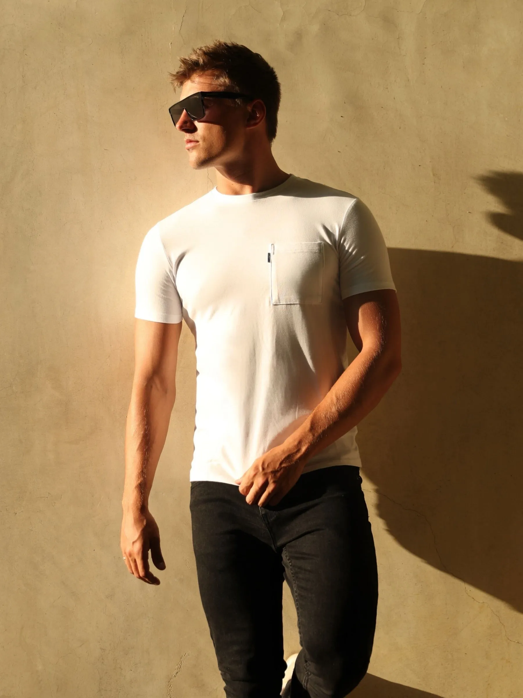 Pocket T-Shirt - White sold by Blakely product image thumbnail 5