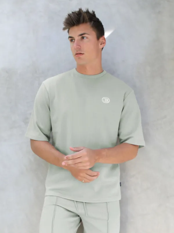 Icon Oversized T-Shirt - Sage Green sold by Blakely