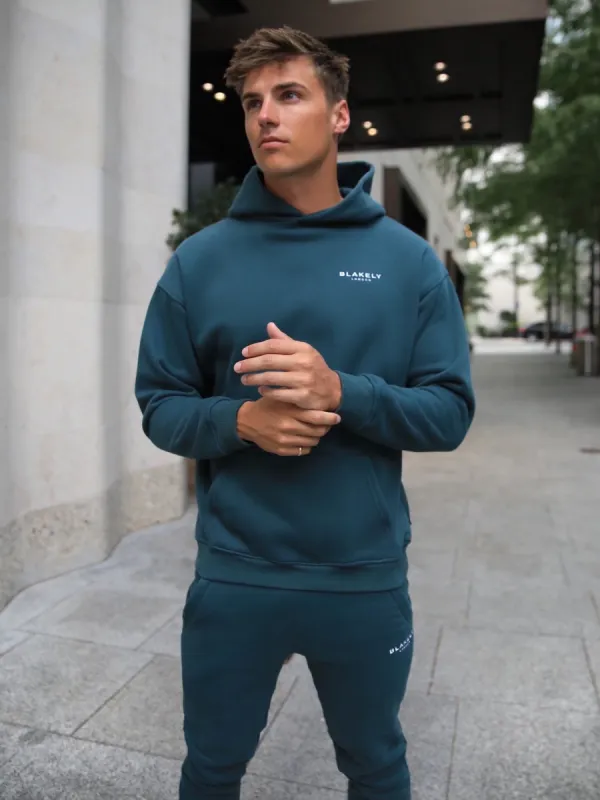 Universal Relaxed Hoodie - Teal Green sold by Blakely