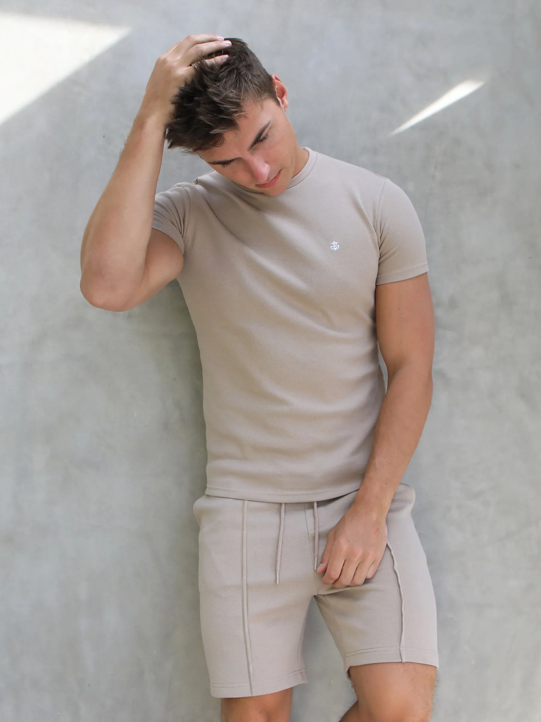Verona Slim T-Shirt - Tan sold by Blakely product image thumbnail 2