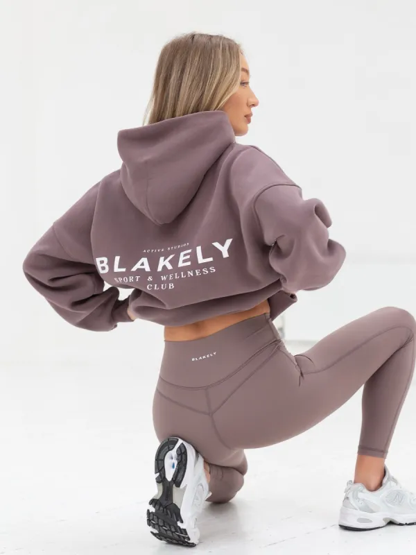 Active Studios Oversized Hoodie - Mauve Brown sold by Blakely