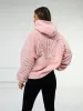 Borg Isabel Oversized Hoodie - Pink sold by Blakely