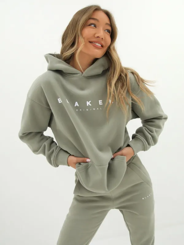 Composure Oversized Hoodie - Olive sold by Blakely
