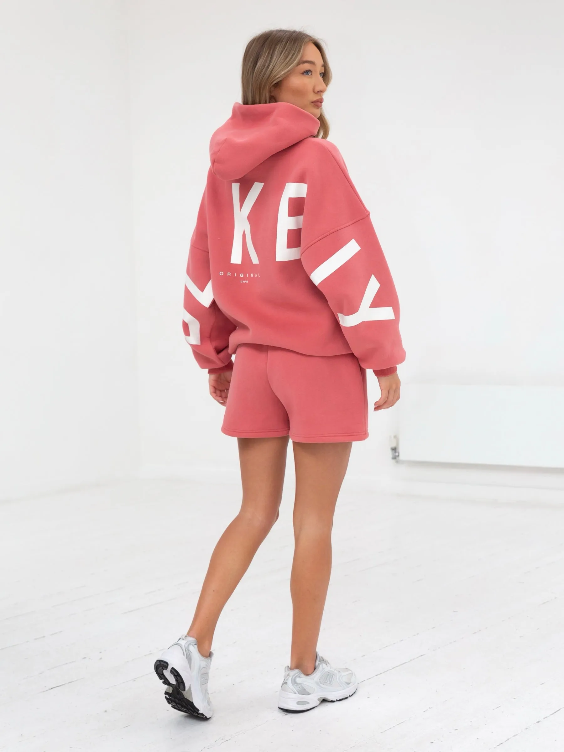Isabel Oversized Hoodie - Sunrise Coral sold by Blakely product image thumbnail 3