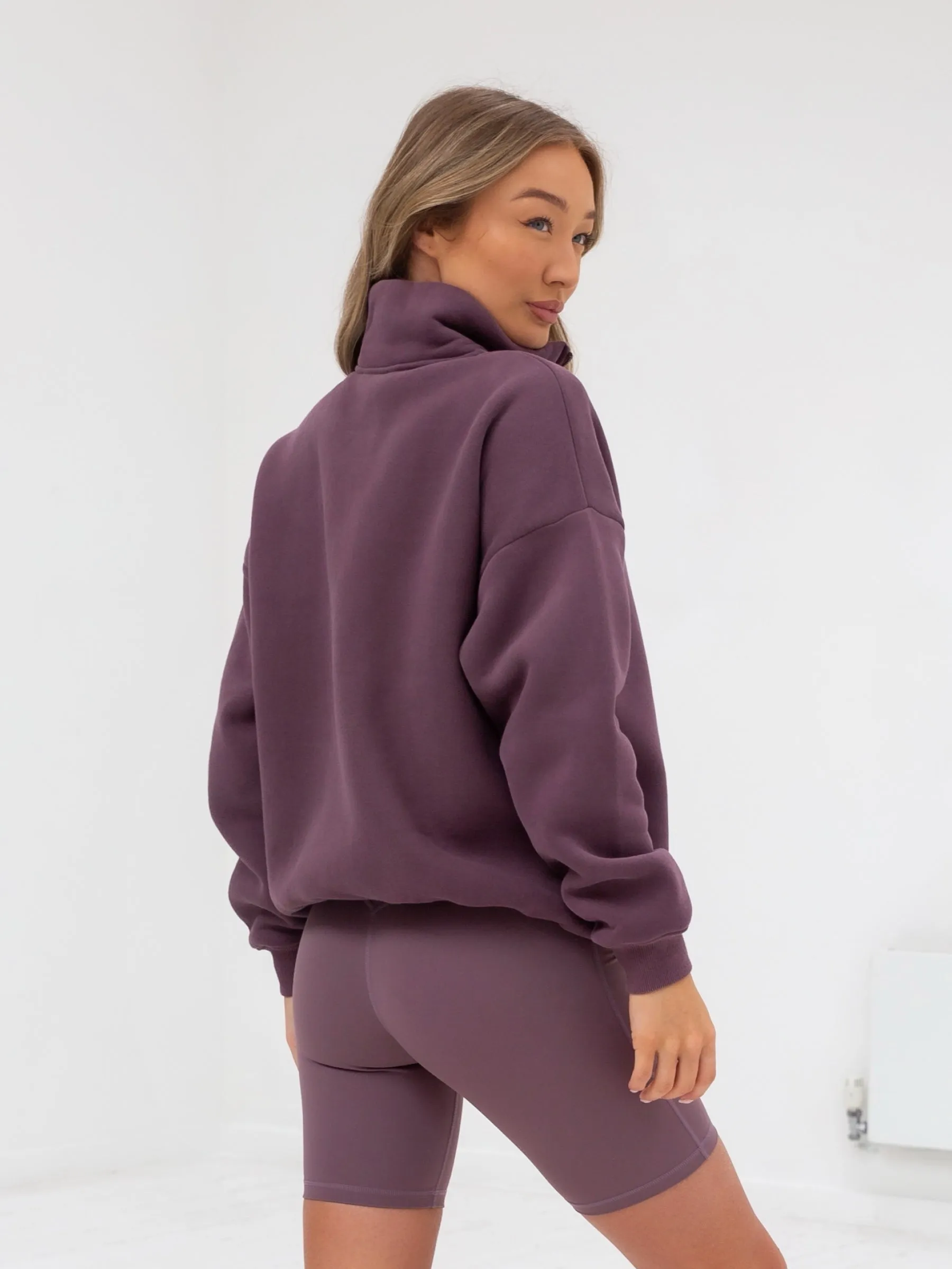 Ultimate 1/4 Zip Jumper - Light Plum sold by Blakely product image thumbnail 5