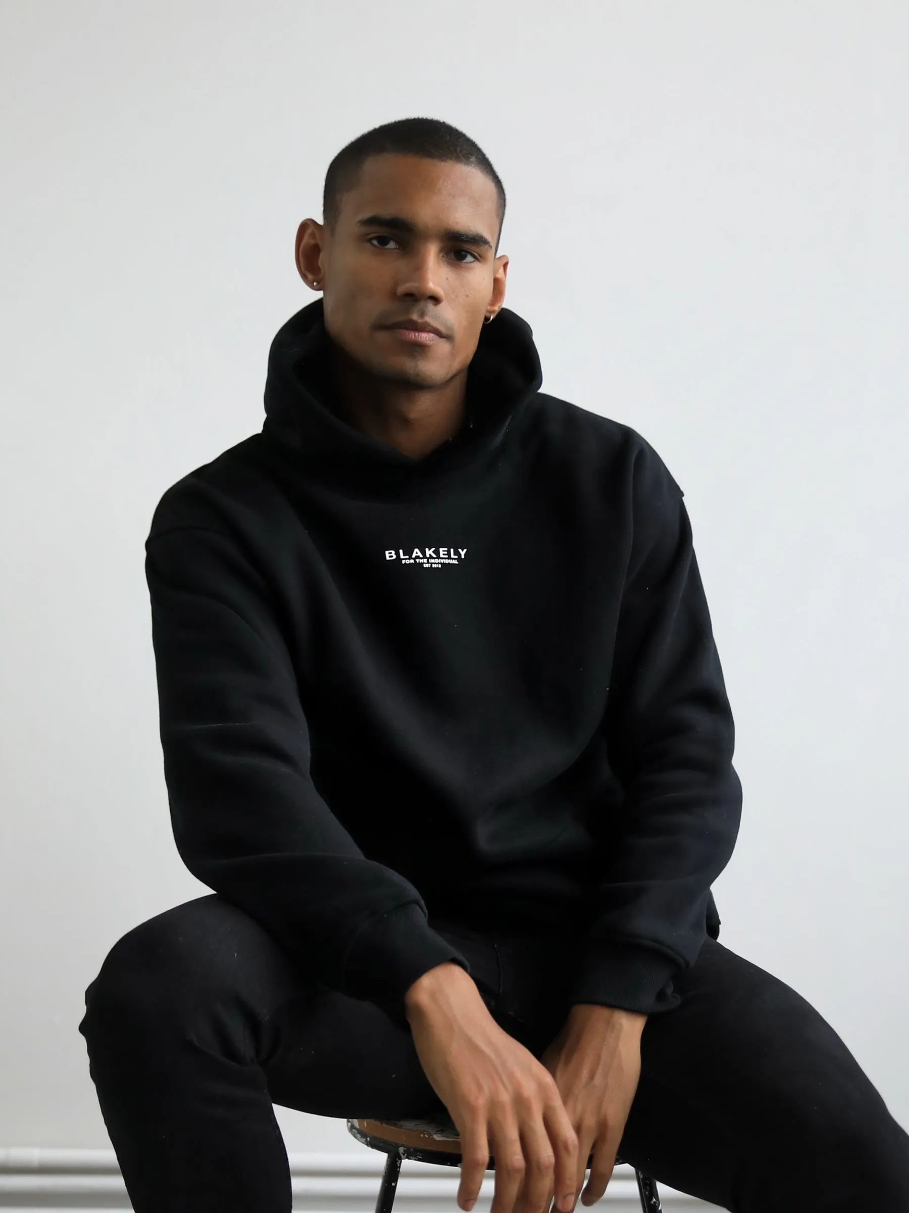 Statement Relaxed Hoodie - Black sold by Blakely product image thumbnail 2