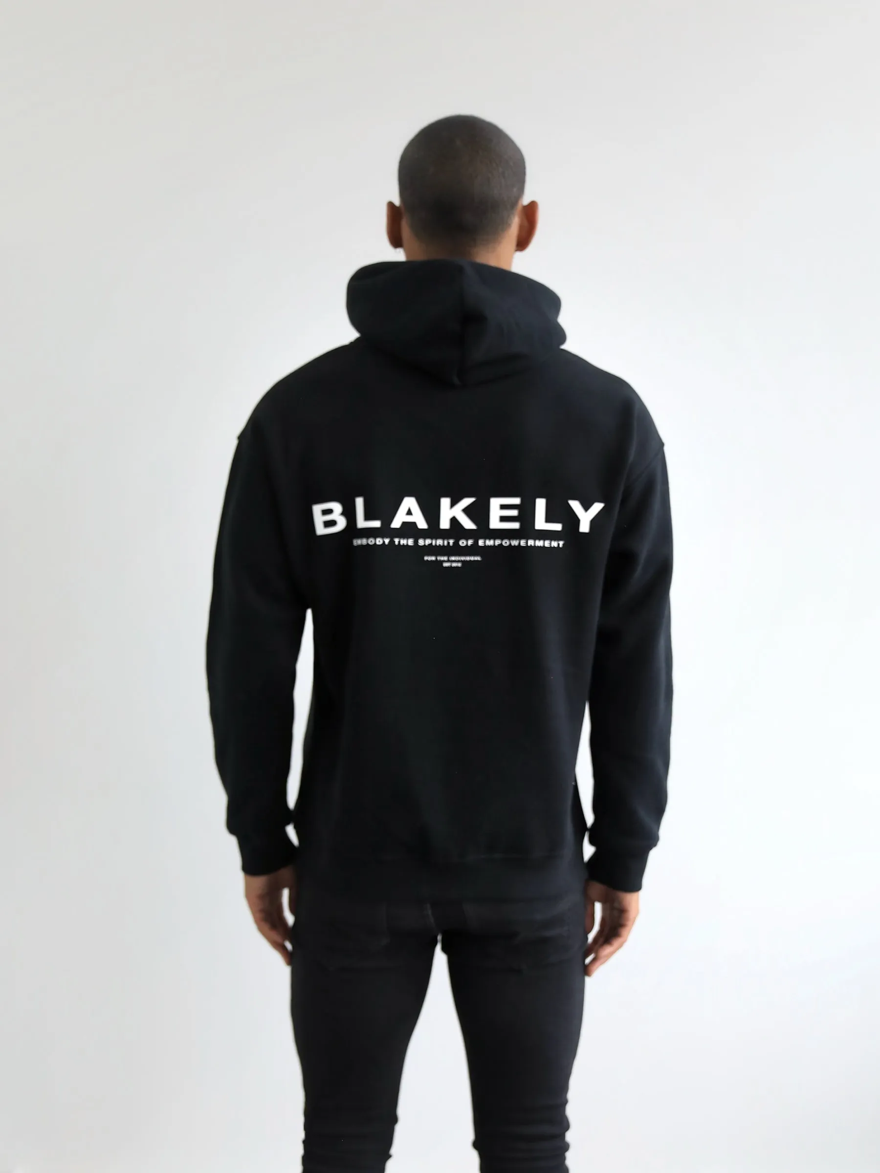 Statement Relaxed Hoodie - Black sold by Blakely product image thumbnail 4