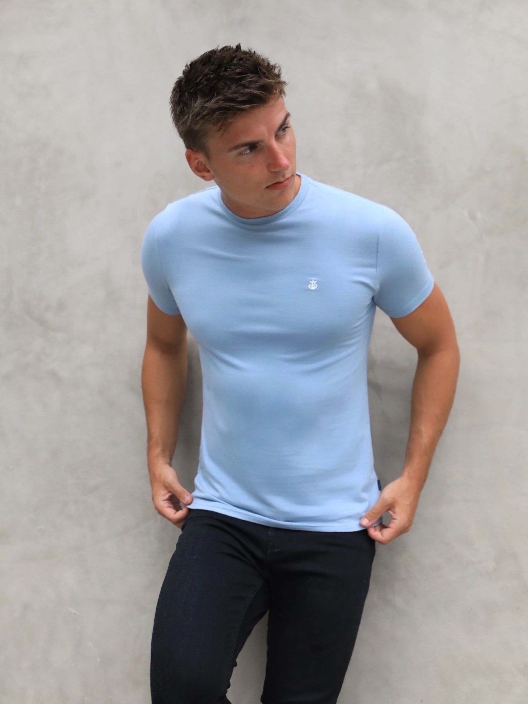 Anchor T-Shirt - Ice Blue sold by Blakely product image thumbnail 2