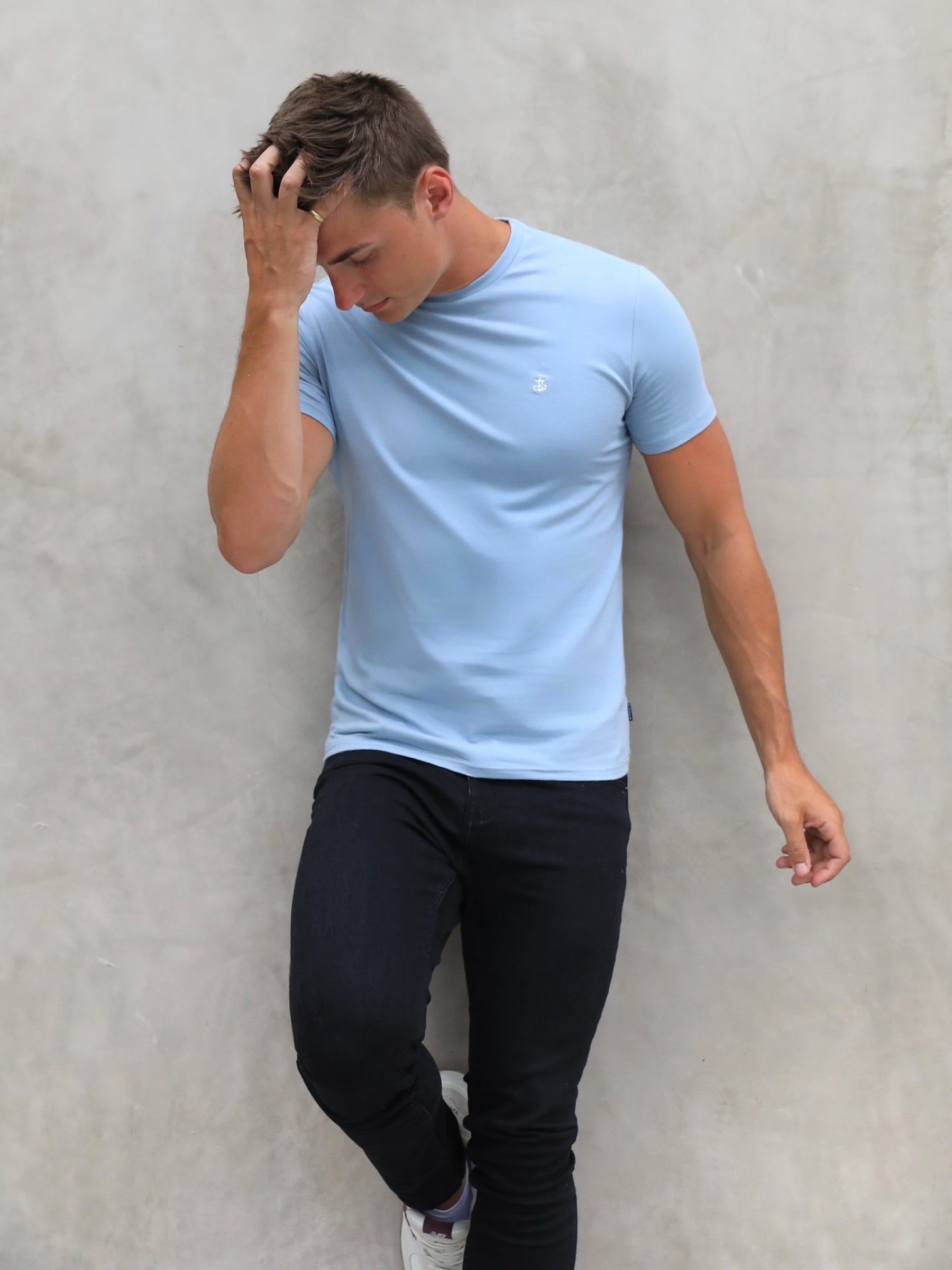 Anchor T-Shirt - Ice Blue sold by Blakely product image thumbnail 4