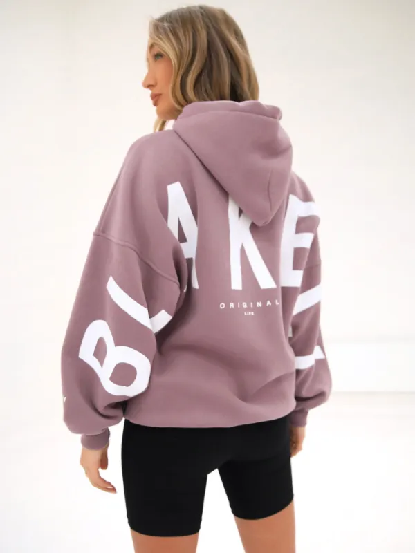 Isabel Oversized Hoodie - Dusty Pink sold by Blakely