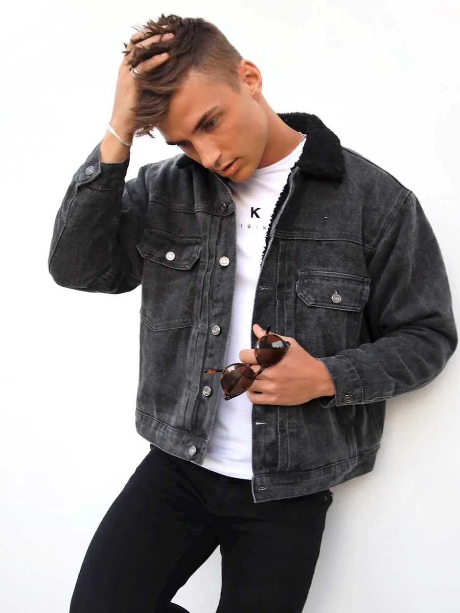 Rapha Denim Jacket - Charcoal sold by Blakely