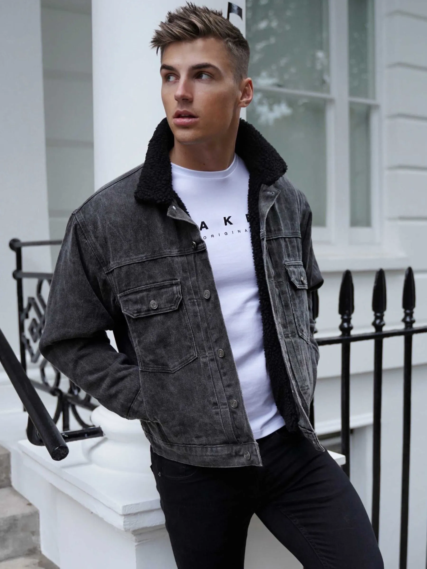 Rapha Denim Jacket - Charcoal sold by Blakely product image thumbnail 5