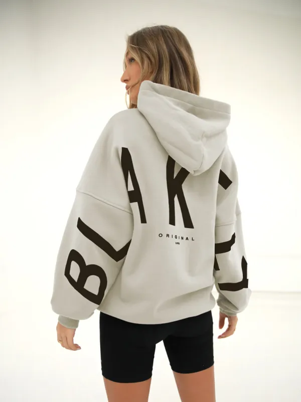 Isabel Oversized Hoodie - Bone sold by Blakely