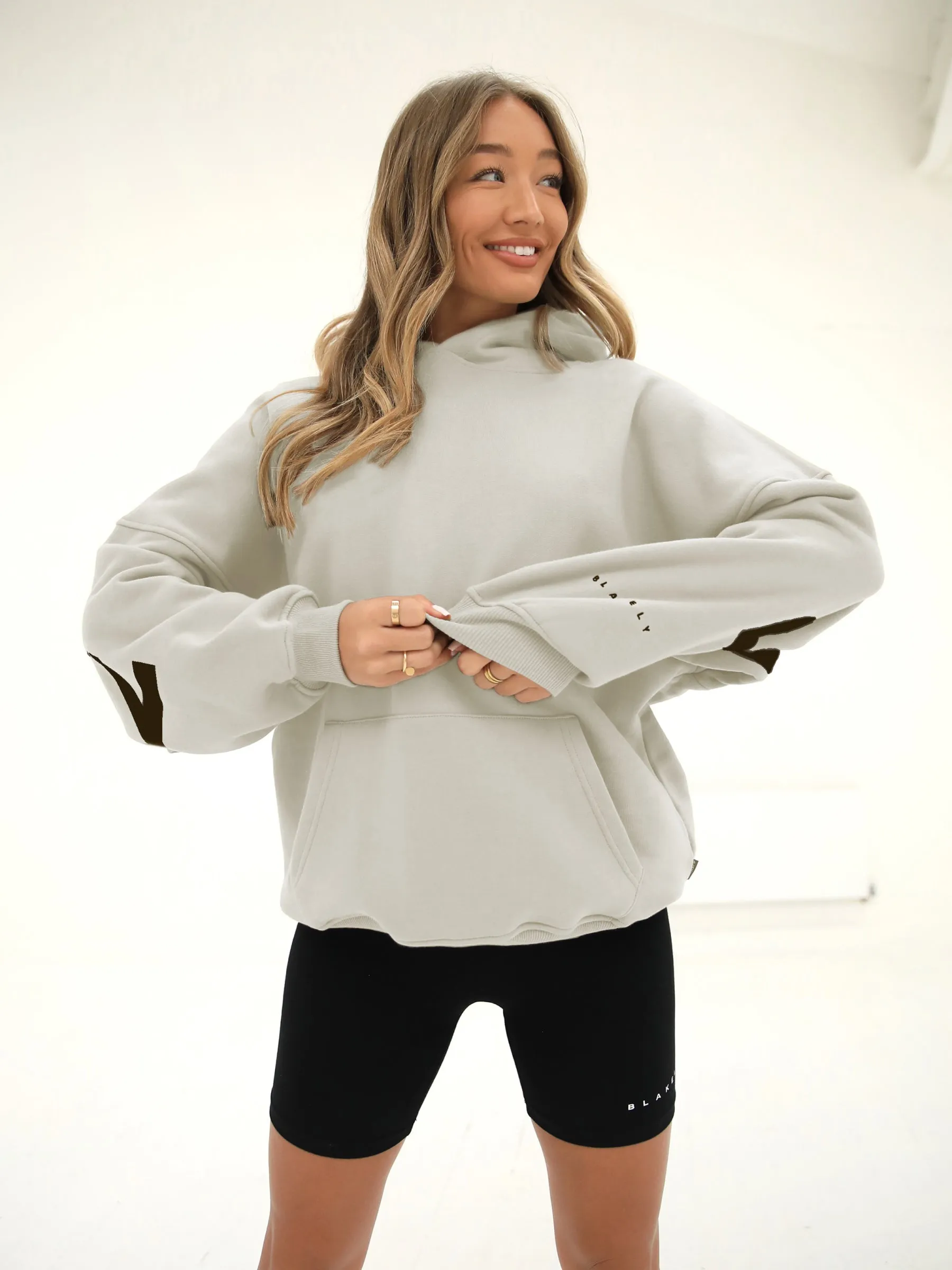 Isabel Oversized Hoodie - Bone sold by Blakely product image thumbnail 4