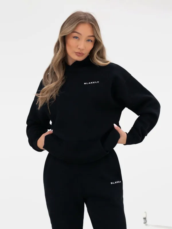 Series Oversized Hoodie - Black sold by Blakely