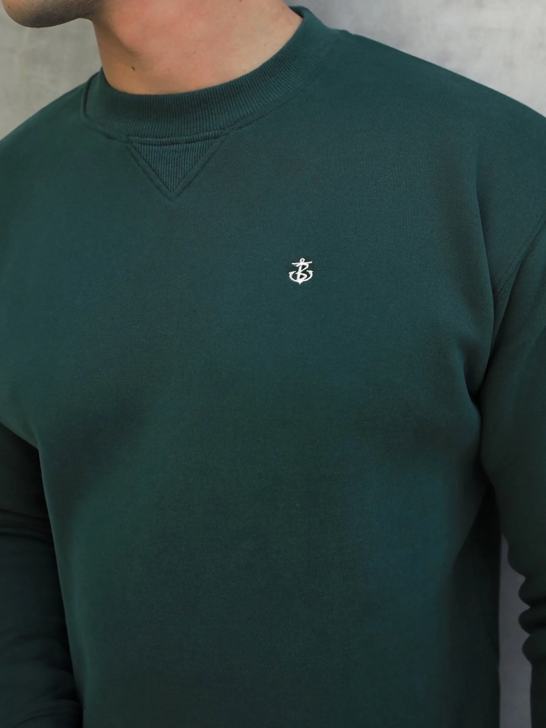 Preston Relaxed Jumper - Green sold by Blakely product image thumbnail 3