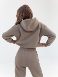 Everyday Full Zip Hoodie - Brown sold by Blakely