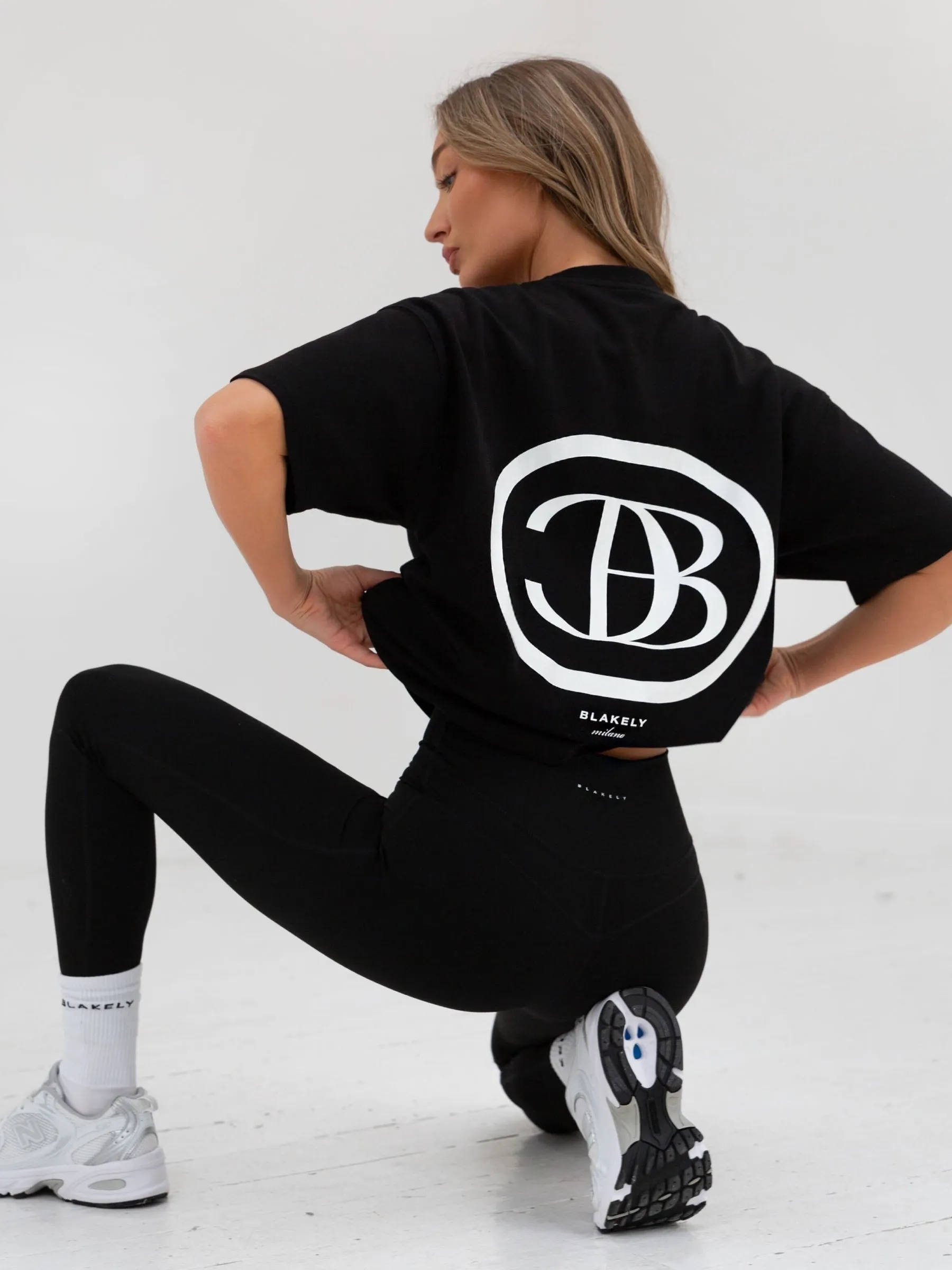 Milano Oversized T-Shirt - Black sold by Blakely product image thumbnail 3