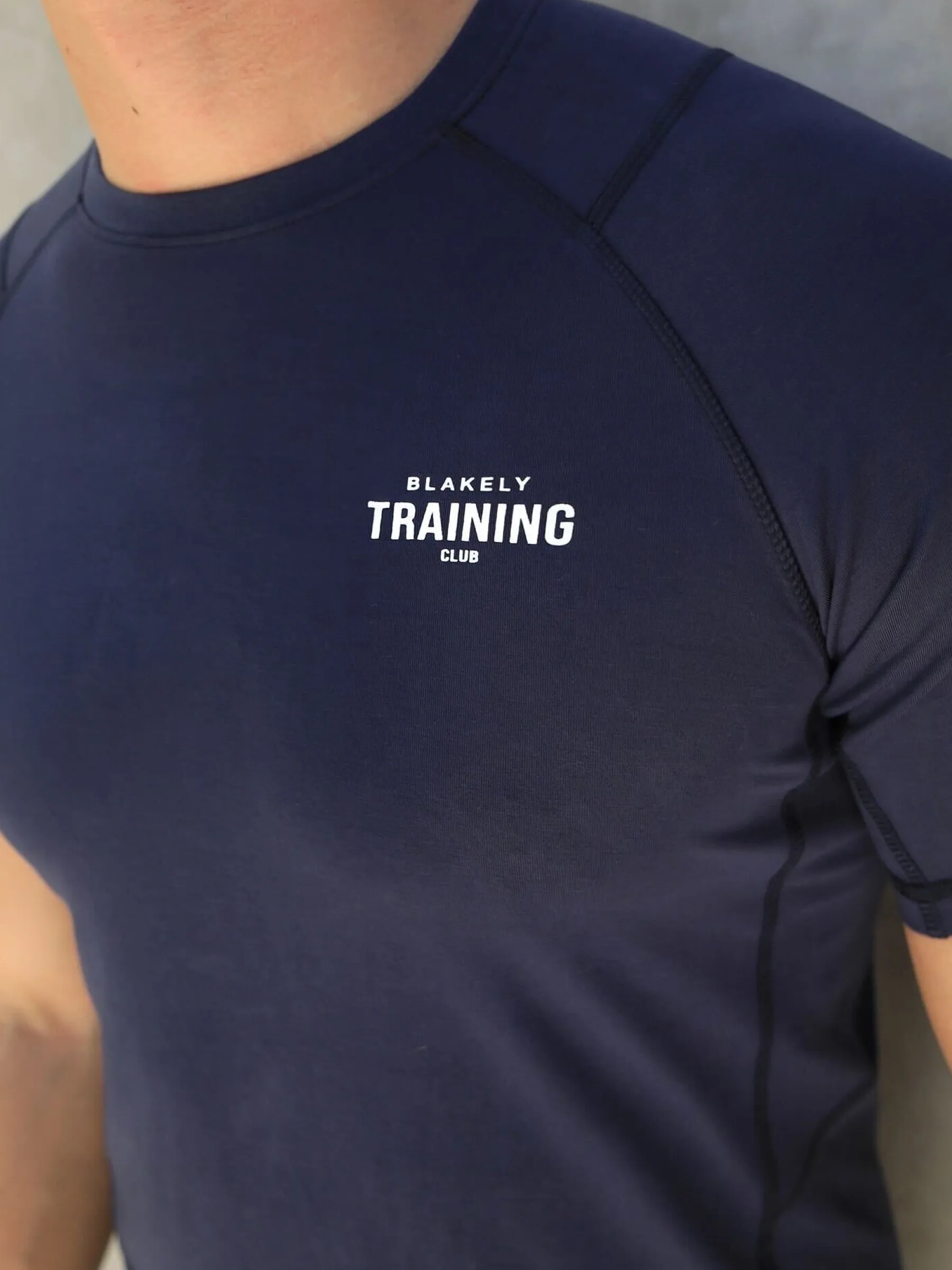 Slim Training T-Shirt - Navy sold by Blakely product image thumbnail 3