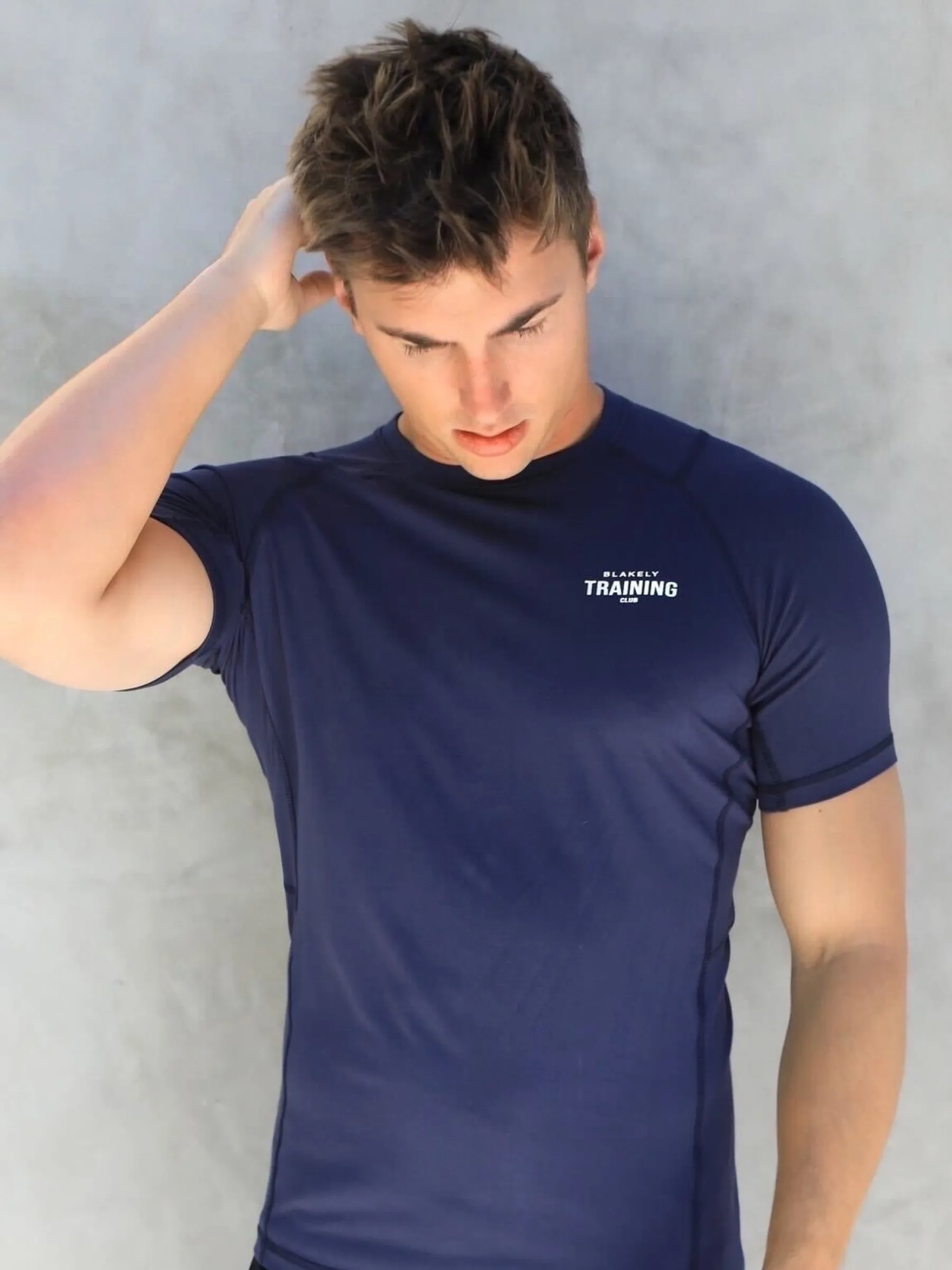 Slim Training T-Shirt - Navy sold by Blakely product image thumbnail 5