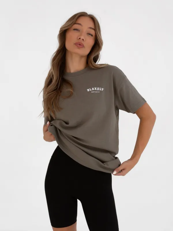 Heritage Oversized T-Shirt - Safari Green sold by Blakely