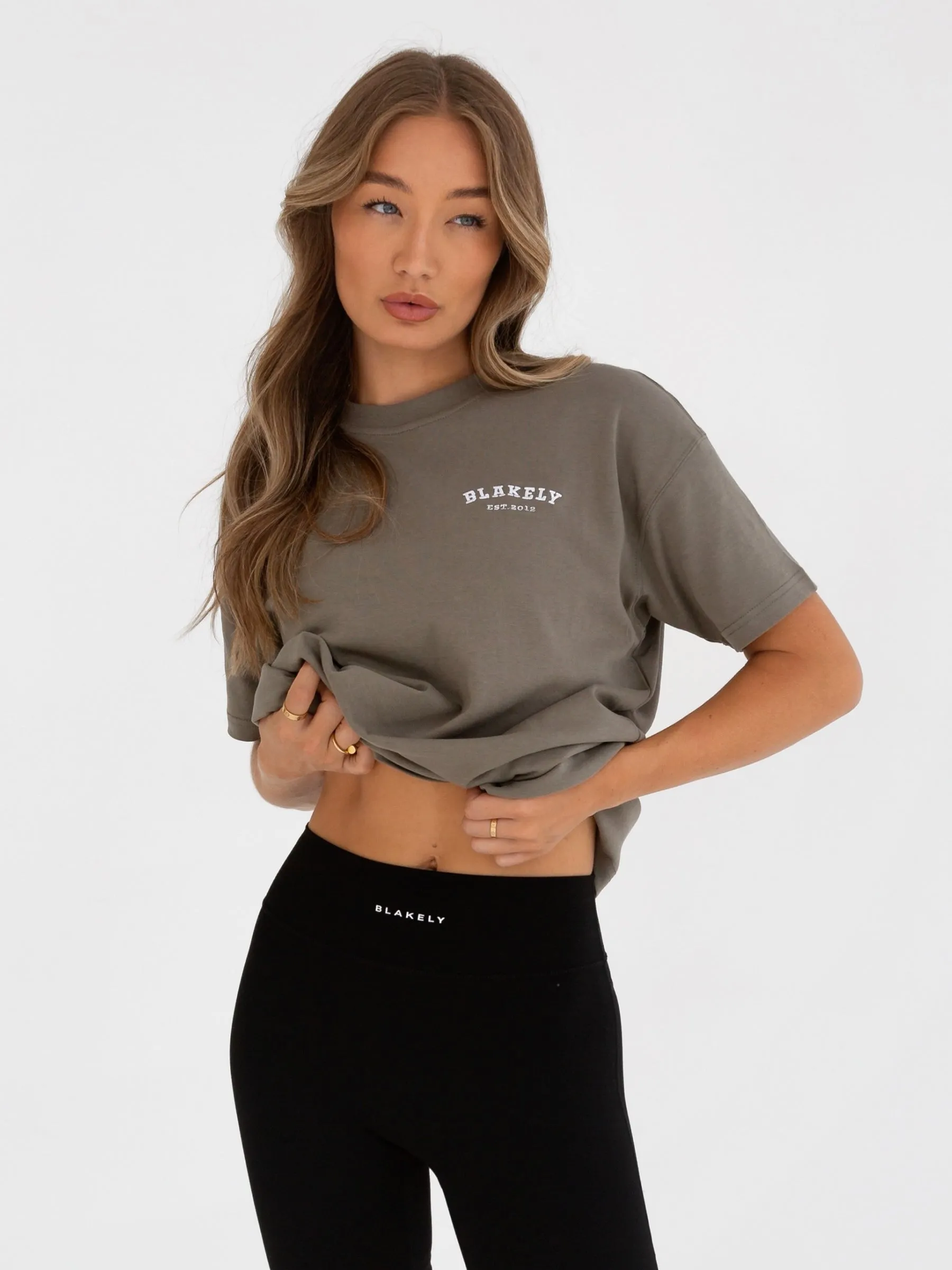 Heritage Oversized T-Shirt - Safari Green sold by Blakely product image thumbnail 5