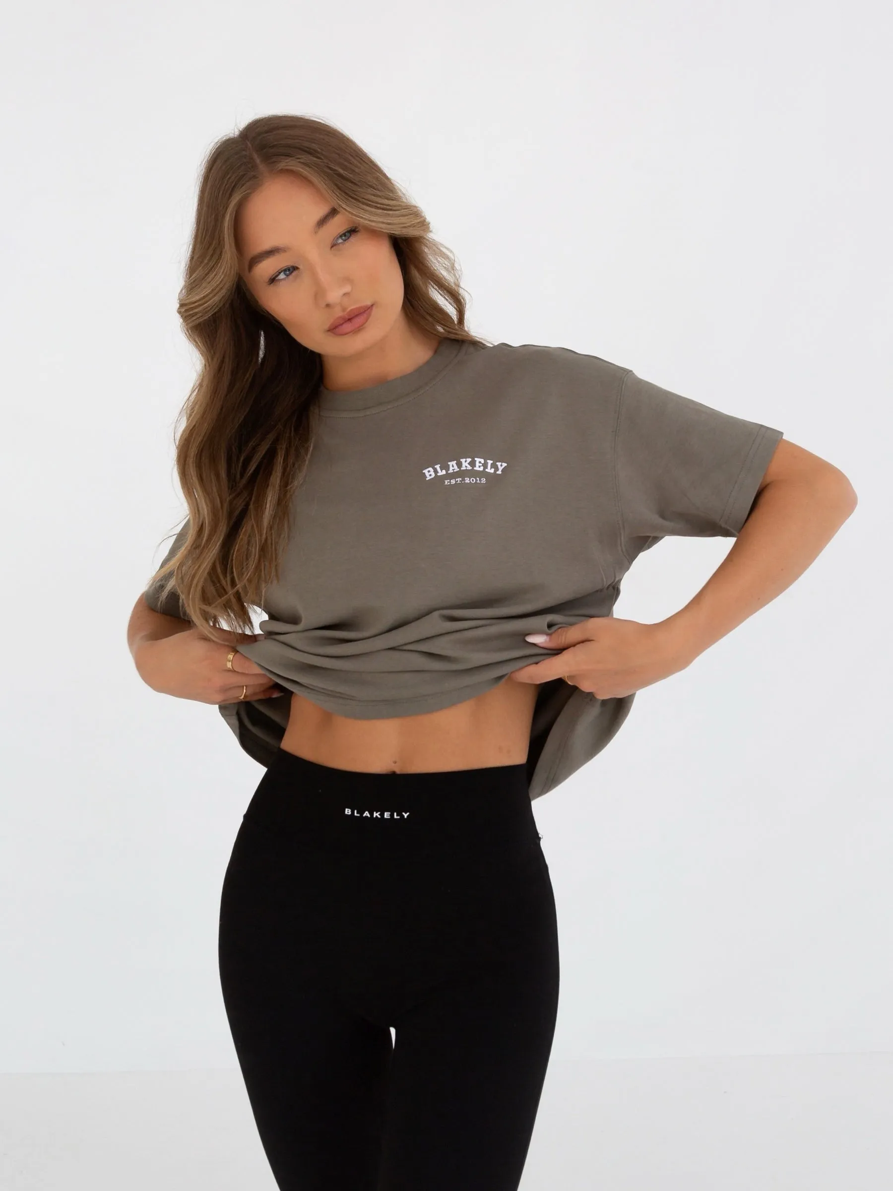 Heritage Oversized T-Shirt - Safari Green sold by Blakely product image thumbnail 2