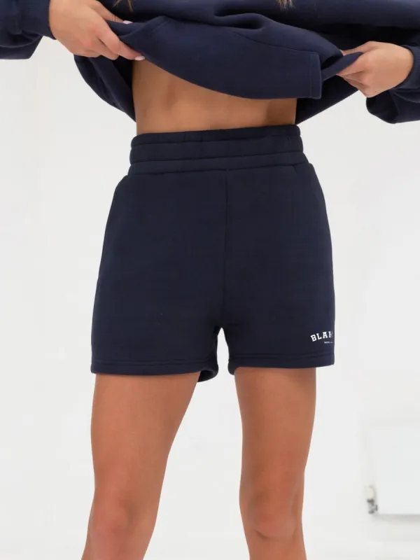Heritage Jogger Shorts - Dark Navy sold by Blakely