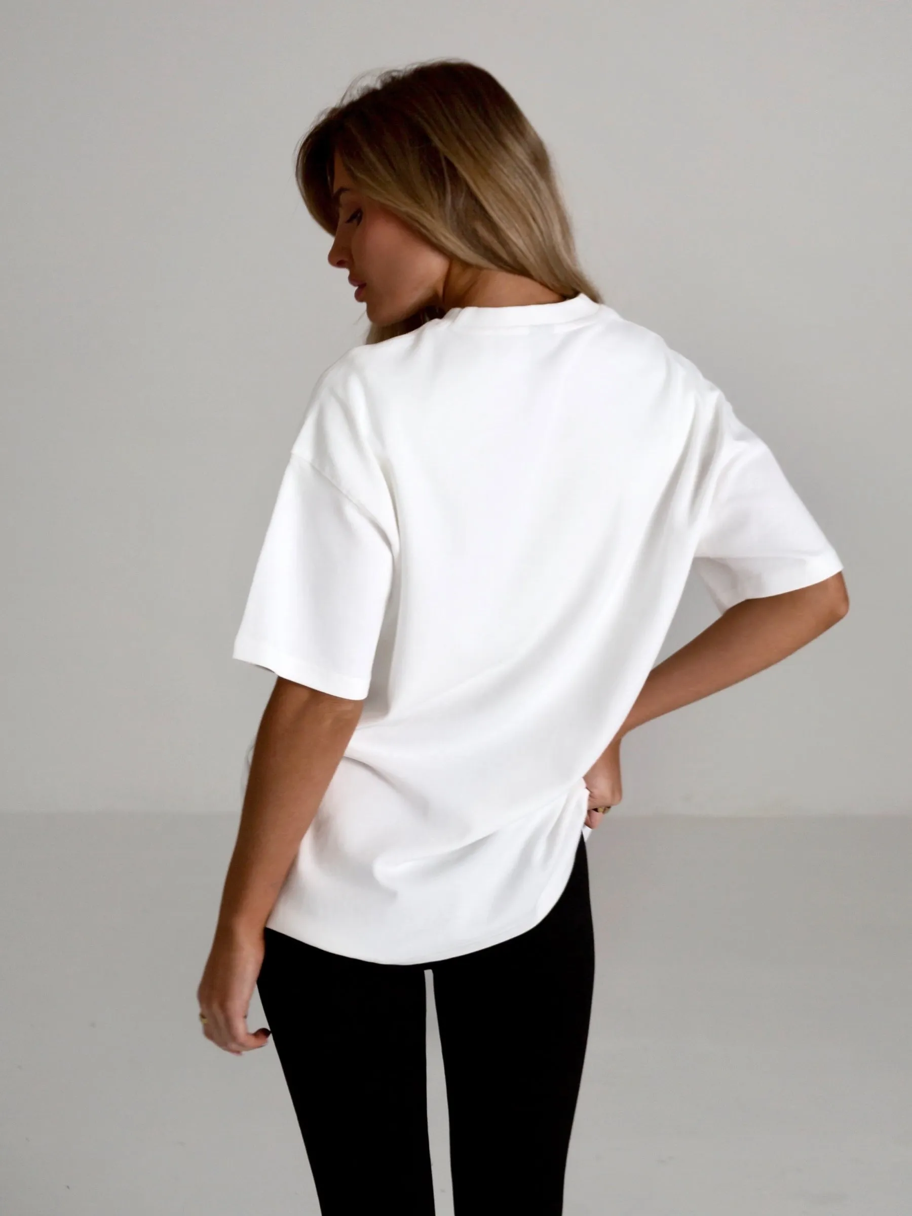 Heritage Oversized T-Shirt - White sold by Blakely product image thumbnail 3