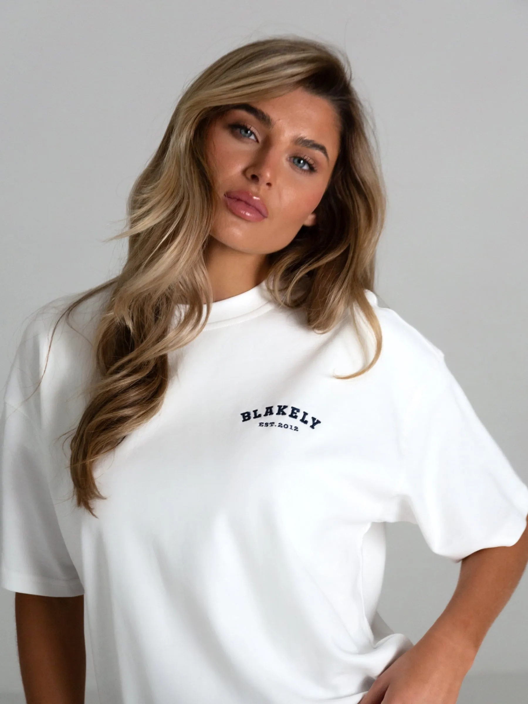Heritage Oversized T-Shirt - White sold by Blakely product image thumbnail 2
