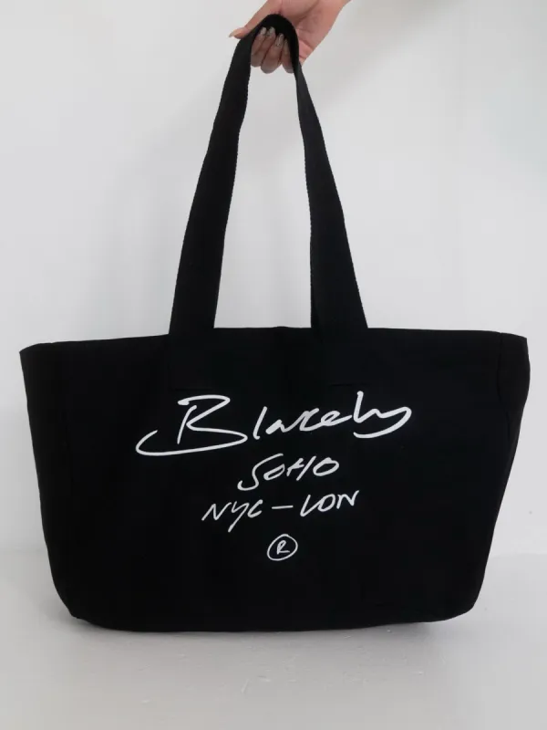 Soho Tote Bag - Black sold by Blakely