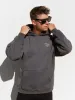 Soho Relaxed Script Hoodie - Charcoal sold by Blakely