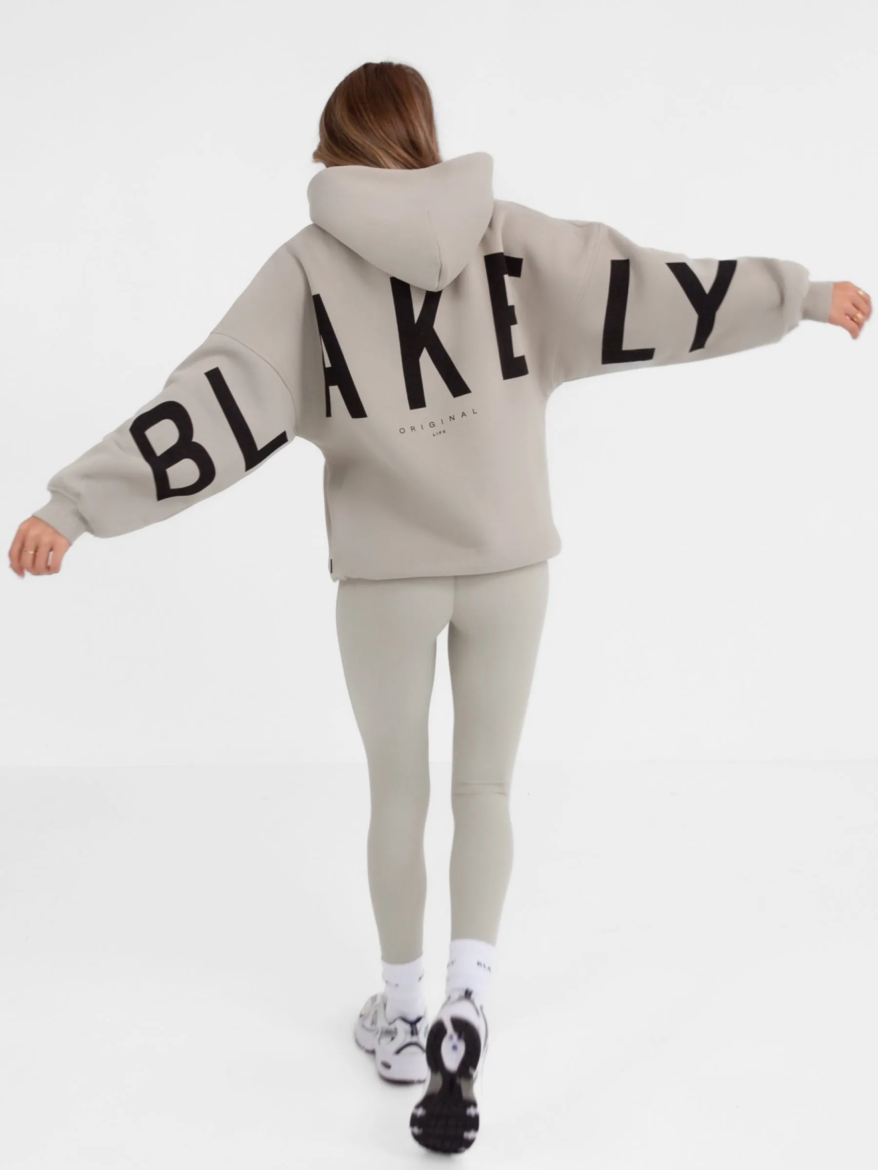 Isabel Oversized Hoodie - Grey sold by Blakely product image thumbnail 2
