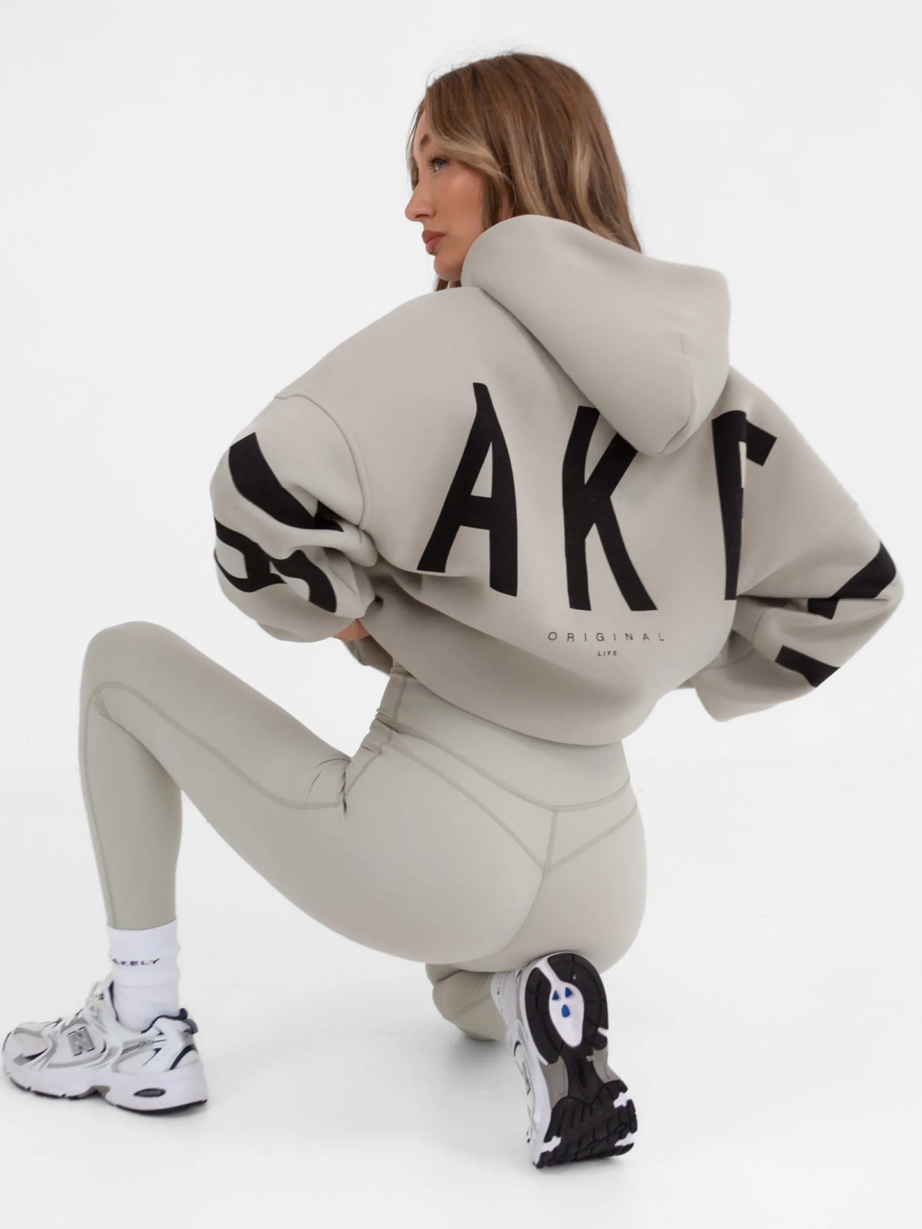 Isabel Oversized Hoodie - Grey sold by Blakely